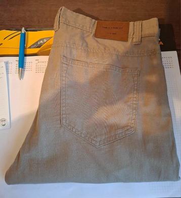 Heren broek kleur beige W36/L30 regular beschikbaar voor biedingen