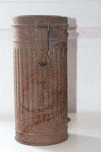 Duitse gasmaskerdoos WW2, gedateerd 1940, Verzamelen, Militaria | Tweede Wereldoorlog, Verzenden, Landmacht, Kleding of Schoenen