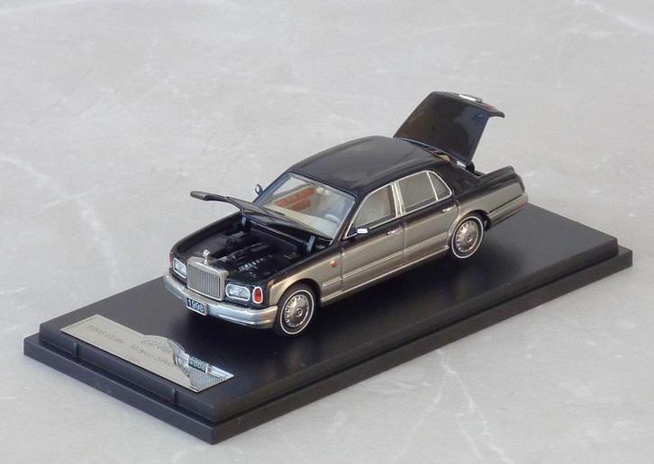 schaal 1-64 1998 Rolls-Royce Silver Seraph zilver/zwart, Hobby en Vrije tijd, Modelauto's | Overige schalen, Nieuw, Auto, Ophalen of Verzenden