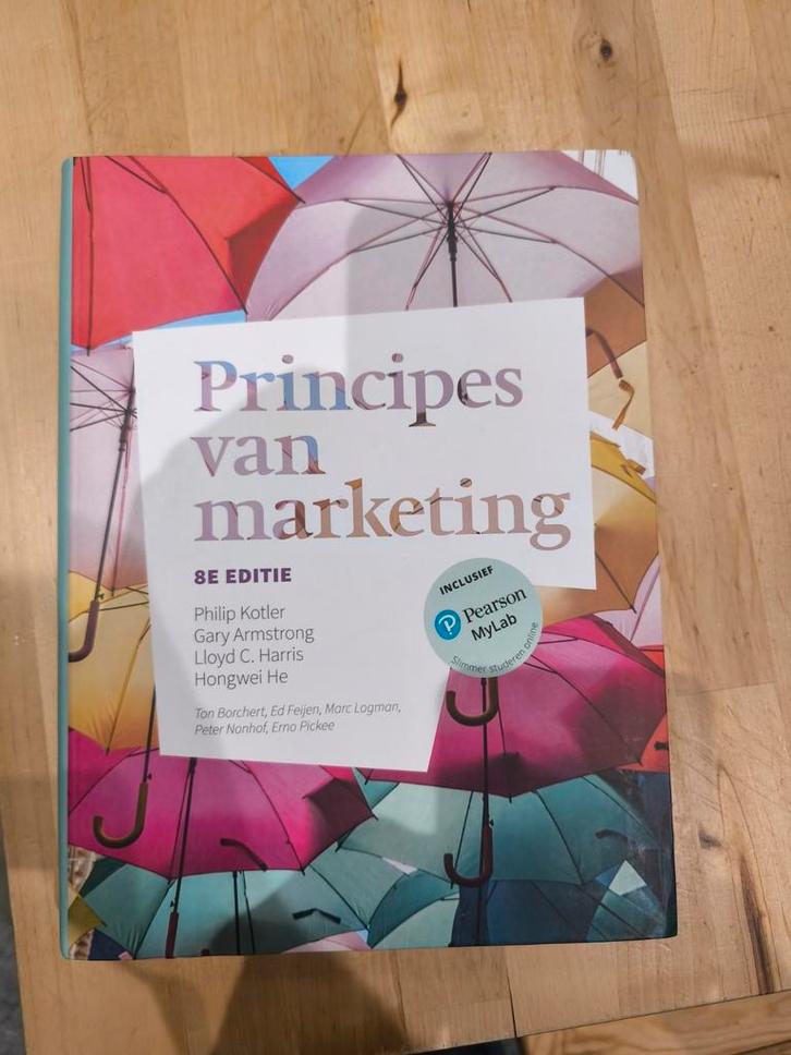 Philip Kotler - Principes van marketing, Boeken, Schoolboeken, Zo goed als nieuw, Nederlands, Ophalen of Verzenden