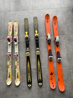3 paires de ski alpin 120 130 140 cm, Skis, Rossignol, Enlèvement, Utilisé
