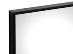 Zwarte spiegel 60x60 cm, Huis en Inrichting, Woonaccessoires | Spiegels, Minder dan 100 cm, Zo goed als nieuw, 50 tot 75 cm, Ophalen