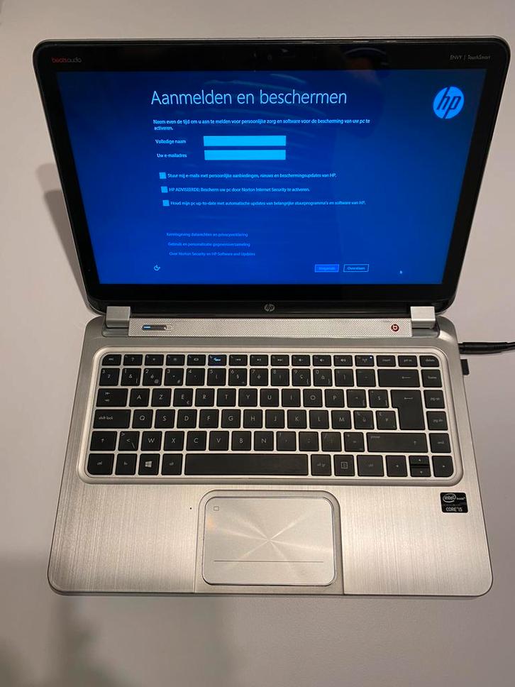 HP Envy Touchscreen Ultrabook 4-1130eb, Computers en Software, Windows Laptops, Zo goed als nieuw, 14 inch, Ophalen of Verzenden