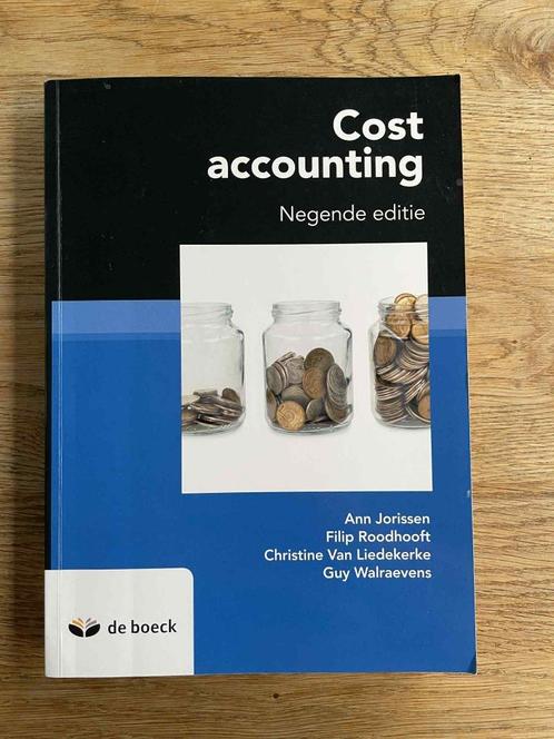 Cost Accounting 9de editie, Boeken, Studieboeken en Cursussen, Zo goed als nieuw, Hoger Onderwijs, Gamma, Ophalen of Verzenden