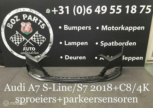 AUDI A7 4K S-LINE S7 VOORBUMPER 2018-2022 ORIGINEEL, Autos : Pièces & Accessoires, Carrosserie & Tôlerie, Pare-chocs, Avant, Utilisé
