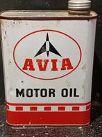 Decoratief olieblik AVIA MOTOR OIL, Ophalen of Verzenden, Zo goed als nieuw, Verpakking