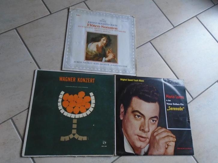 25 DISQUES: OPERETTE-OPERA-CLASSIQUE-ROCK.. /COLLECTION, Antiquités & Art, Antiquités | Autres Antiquités, Enlèvement ou Envoi