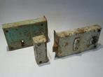 2 Antieke franse deursloten., Antiek en Kunst, Antiek | Overige Antiek, Ophalen