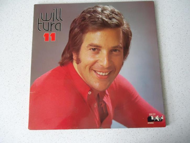 LP van "Will Tura" No 11 anno 1973 als Nieuw !, CD & DVD, Vinyles | Néerlandophone, Comme neuf, Chanson réaliste ou Smartlap, 12 pouces
