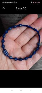 Bracelet shamballa avec lapis-lazuli, Bleu, Autres matériaux, Enlèvement ou Envoi, Neuf
