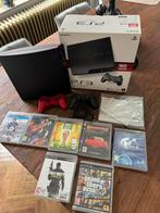 PlayStation 3 in super goede staat met 7 games 2 controllers, Met 2 controllers, 160 GB, Gebruikt, Ophalen