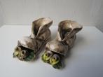 Vintage koppel Nuova Capodimonte schoenen-laarsjes, Antiek en Kunst, Antiek | Porselein, Ophalen of Verzenden