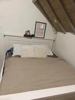 2 persoonsbed wit, Ophalen, Gebruikt, Wit, Tweepersoons