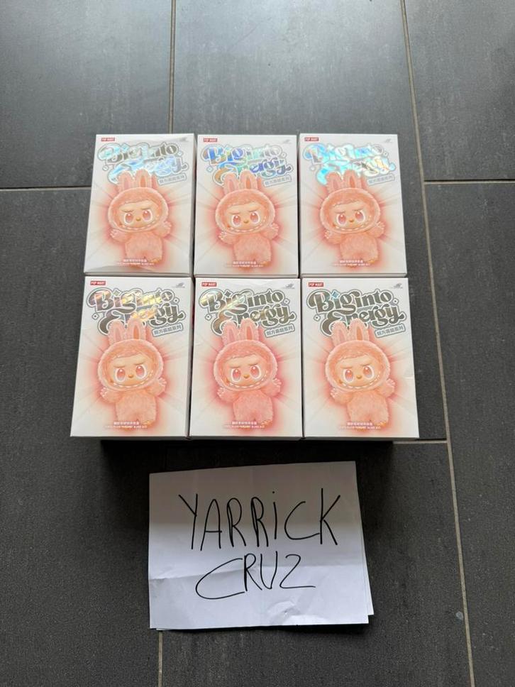 Labubu Big Into Energy Blind Boxes, Verzamelen, Poppetjes en Figuurtjes, Nieuw, Ophalen