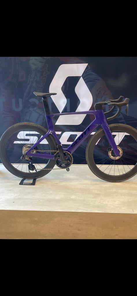 Scott Foil RC 10 Bike di2 Purple, Fietsen en Brommers, Fietsen | Racefietsen, Nieuw, Overige merken, Carbon, Ophalen