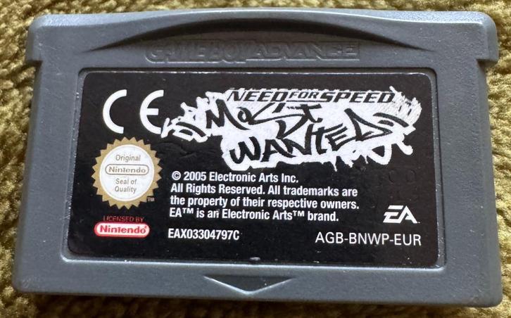 Need for Speed Most Wanted [GameBoy Advance], Games en Spelcomputers, Games | Nintendo Game Boy, Gebruikt, Racen en Vliegen, 1 speler