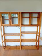 Wandrek met 6 schappen + 2 kastjes, Ophalen, 150 tot 200 cm, 25 tot 50 cm, Gebruikt