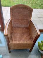 prachtige „" rotan "” stoel”, Huis en Inrichting, Ophalen, Bruin, Riet of Rotan, Zo goed als nieuw