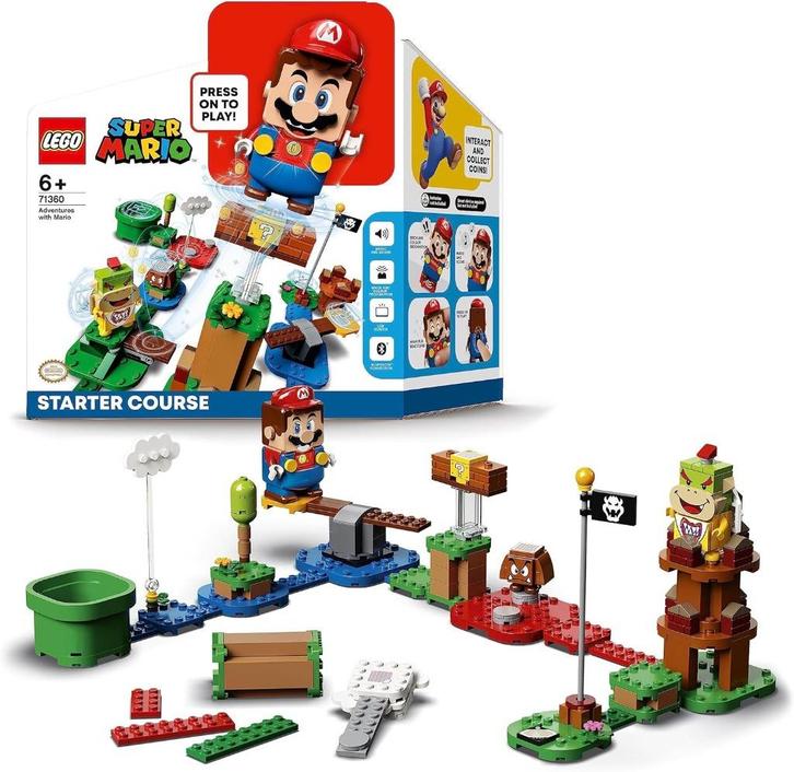 Neuf - Lego - Pack de démarrage Les Aventures de Mario, Kinderen en Baby's, Speelgoed | Duplo en Lego, Nieuw, Lego, Complete set