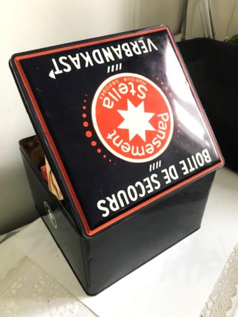 Verband Doos Medisch Blik met inhoud Vintage 👀🤗💑👌, Ophalen of Verzenden, Nieuw