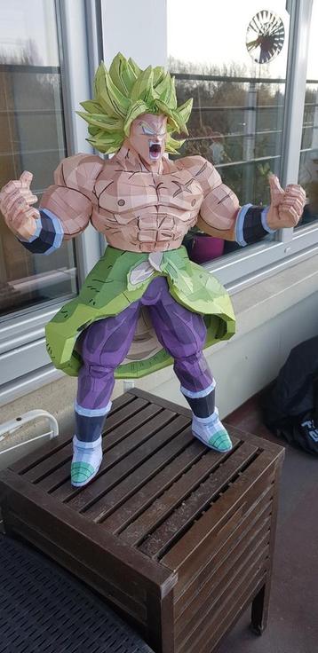 Papercraft personnage  dragonball broly 