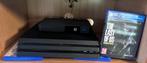 Playstation 4 pro 1 TB + game the last of us, Ophalen, Online, Gebruikt, 2 spelers