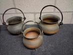 vintage , koper ketel 3 maten., Antiek en Kunst, Ophalen of Verzenden, Koper