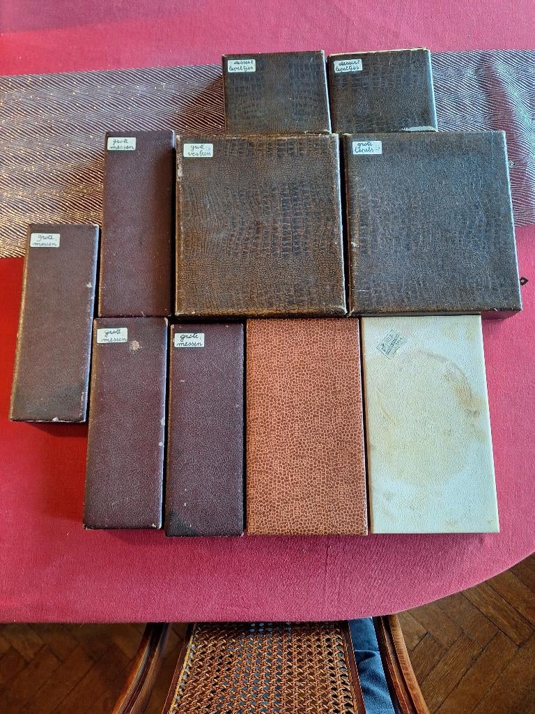 Vintage verzilverd bestek, Antiek en Kunst, Antiek | Bestek, Ophalen of Verzenden