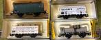Trix set 4 Beierse goederenwagens, Hobby & Loisirs créatifs, Trains miniatures | HO, Analogique, Enlèvement ou Envoi, Trix, Wagon