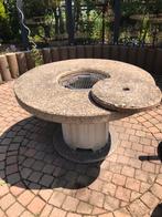 Bbq tafel van beton, Tuin en Terras, Ophalen, Zo goed als nieuw, Beton