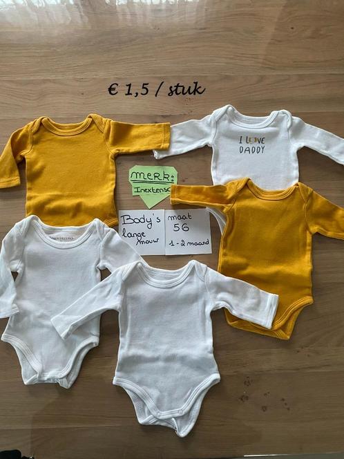 BABYKLEDING MAAT 50-56 (LOT 47 stuks), Kinderen en Baby's, Babykleding | Maat 50, Zo goed als nieuw, Jongetje of Meisje, Overige typen