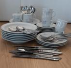 Servies ideaal voor student/camping/buitenverblijf, Ophalen, Zo goed als nieuw, Compleet servies