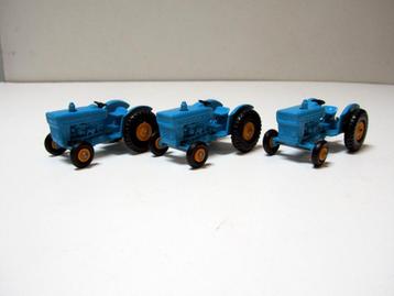 Lot de 3 Matchbox Regular Wheels Ford Tractor 39c (1967)