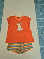 Woody zomer pyjama short nijlpaard Mt 128, Kinderen en Baby's, Woody, Meisje, Gebruikt, Ophalen of Verzenden