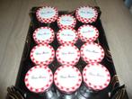 Glazenpotten 360 gr, 580 gr en 250 gr (16 stuks), Ophalen of Verzenden, Zo goed als nieuw