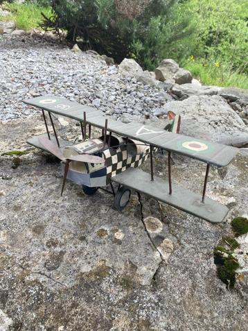Modèle vintage d'avion de la Première Guerre mondiale, Enlèvement, Utilisé, Avion, Plus grand que 1:72