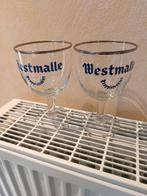 A vendre 2 verres Westmalle, Ophalen, Gebruikt