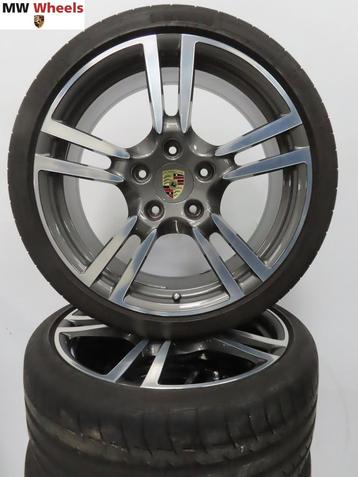 Porsche 911 997 Turbo II 19 inch velgen 4S met zomerbanden beschikbaar voor biedingen