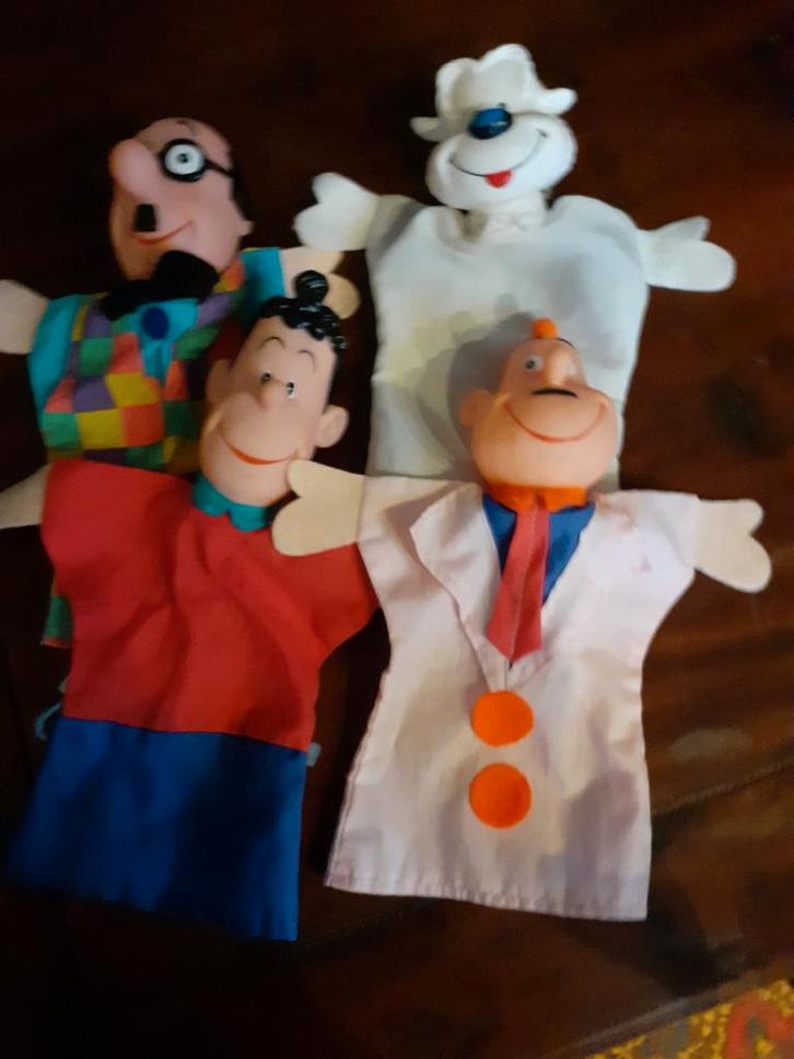 Samson en Gert handpoppen poppenkastpoppen, Verzamelen, Disney, Ophalen of Verzenden