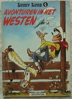 Lucky Luke, Avonturen In Het Westen, Nr.4, Dupuis, 1977., Gelezen, Eén stripboek, Ophalen of Verzenden, Morris