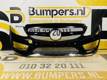 BUMPER Mercedes C W205 AMG C43 6xpdc 2014-2017 VOORBUMPER 1-