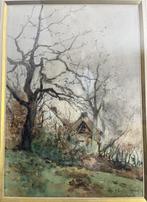 VICTOR UYTTERSCHAUT - AQUAREL, Ophalen of Verzenden