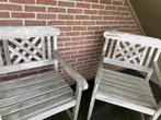 Twee terrasstoelen, Zo goed als nieuw, Hout, Ophalen
