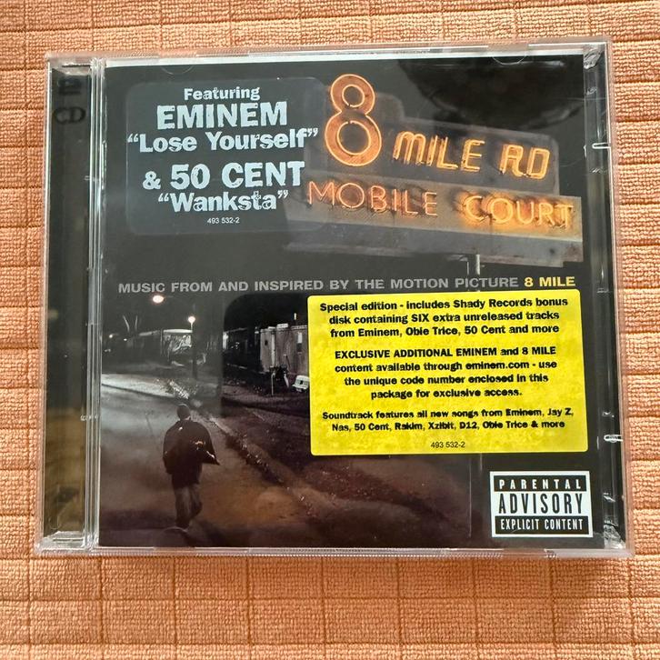 Court mobile Double CD 8 Mile RO, CD & DVD, CD | Hip-hop & Rap, Comme neuf, Enlèvement ou Envoi