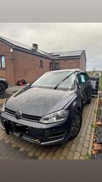 Golf 7 1.6 TDI accidentée, Auto's, Stof, Euro 6, Zwart, Diesel