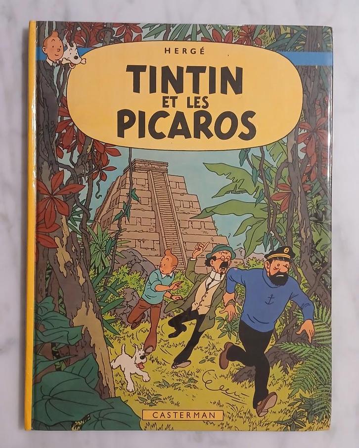 BD Tintin et les Picaros Hergé EO, Boeken, Stripverhalen, Gelezen, Eén stripboek, Ophalen of Verzenden