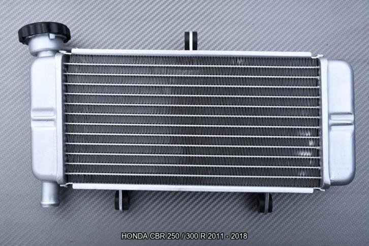 Radiateur Radiator AVDB HONDA CBR 250 / 300 R 2011 - 2018, Motoren, Accessoires | Overige, Nieuw, Ophalen of Verzenden