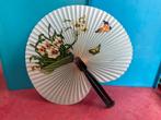 Vintage handwaaier zwart, Enlèvement ou Envoi