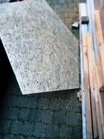 Granieten tafelblad 5 hoek 77 CM hoogte 118, Ophalen of Verzenden, Zo goed als nieuw