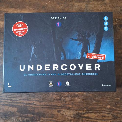 Undercover (NL) - Thuis Escaperoom, Hobby en Vrije tijd, Gezelschapsspellen | Overige, Zo goed als nieuw, Ophalen of Verzenden